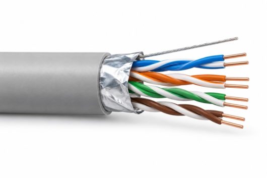 Витая пара Cat5e с фольговым экраном